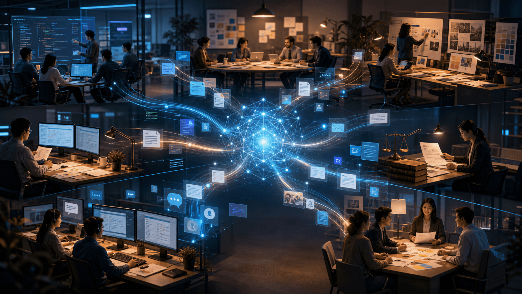 OpenAI, AI가 직무 경계 넓힌다…직종 특화 메시지 43.5%는 다른 직군 업무